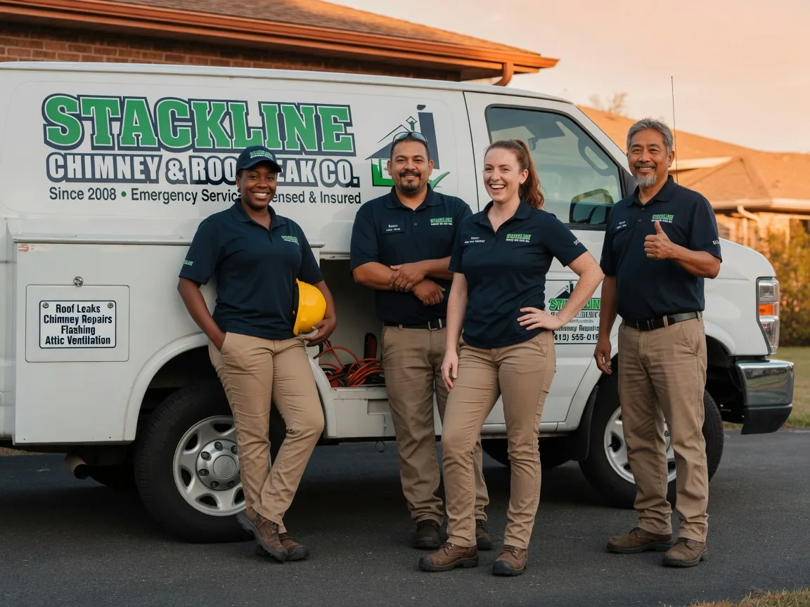 Chimney flashing repair company in Drake, CO